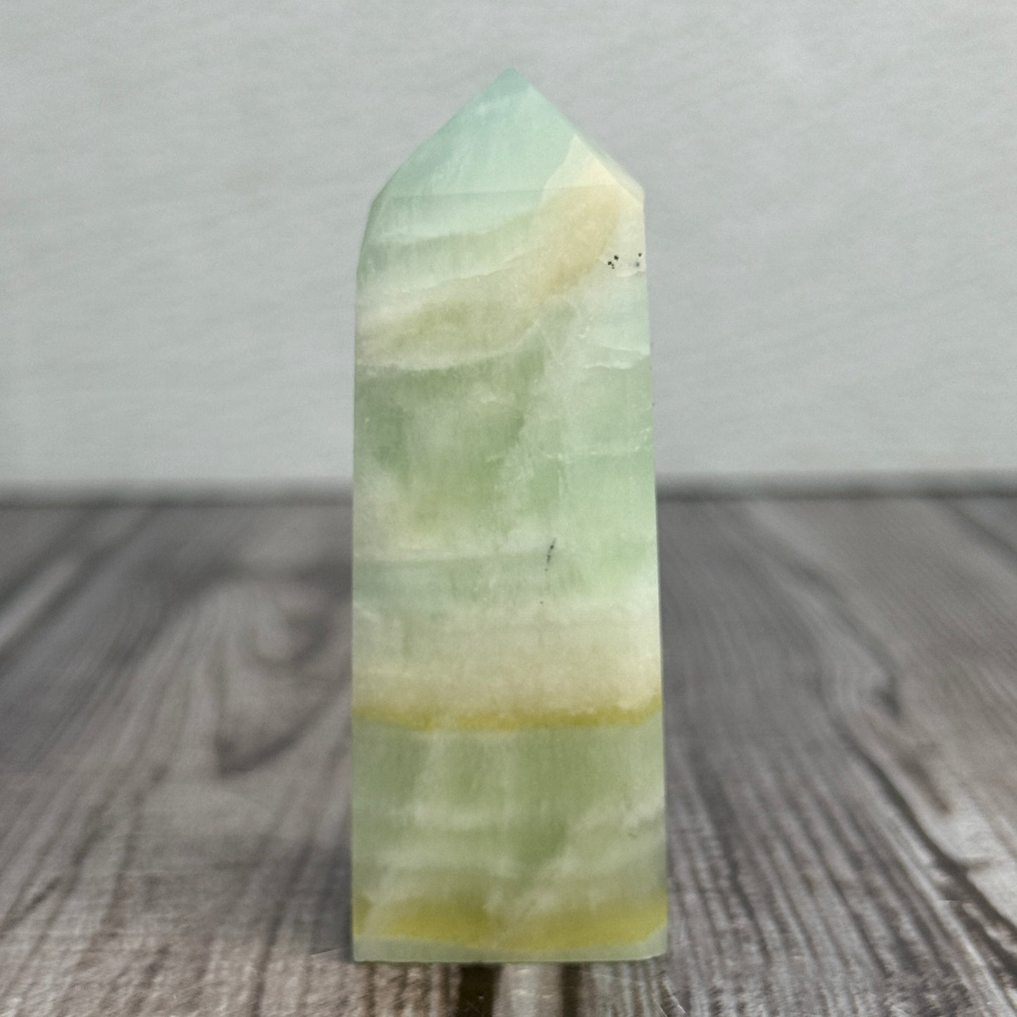 Pistachio Calcite Tower