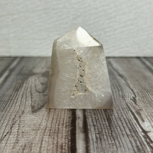 Agate Druzy Tower