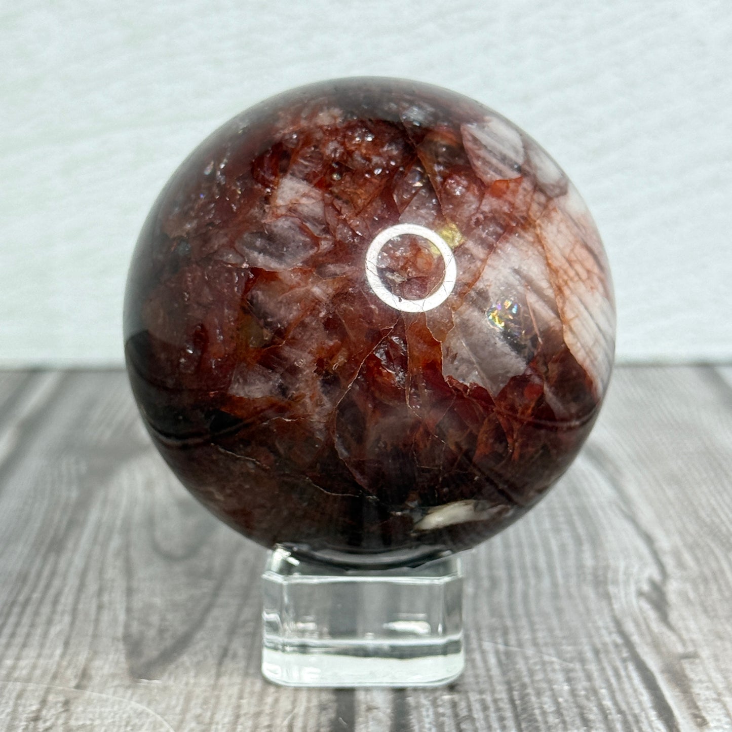 Fire Quartz Sphere