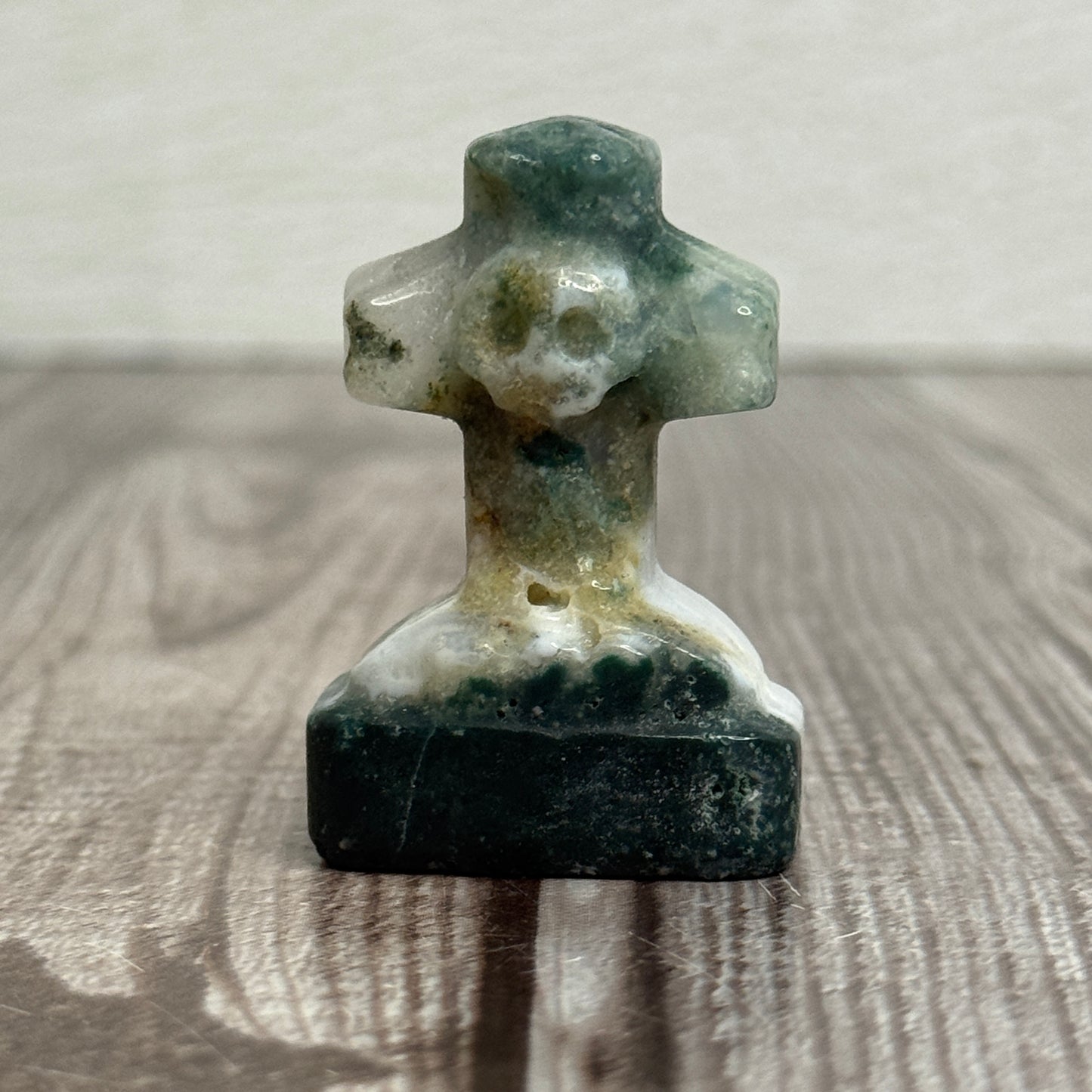 Cross on Tombstone