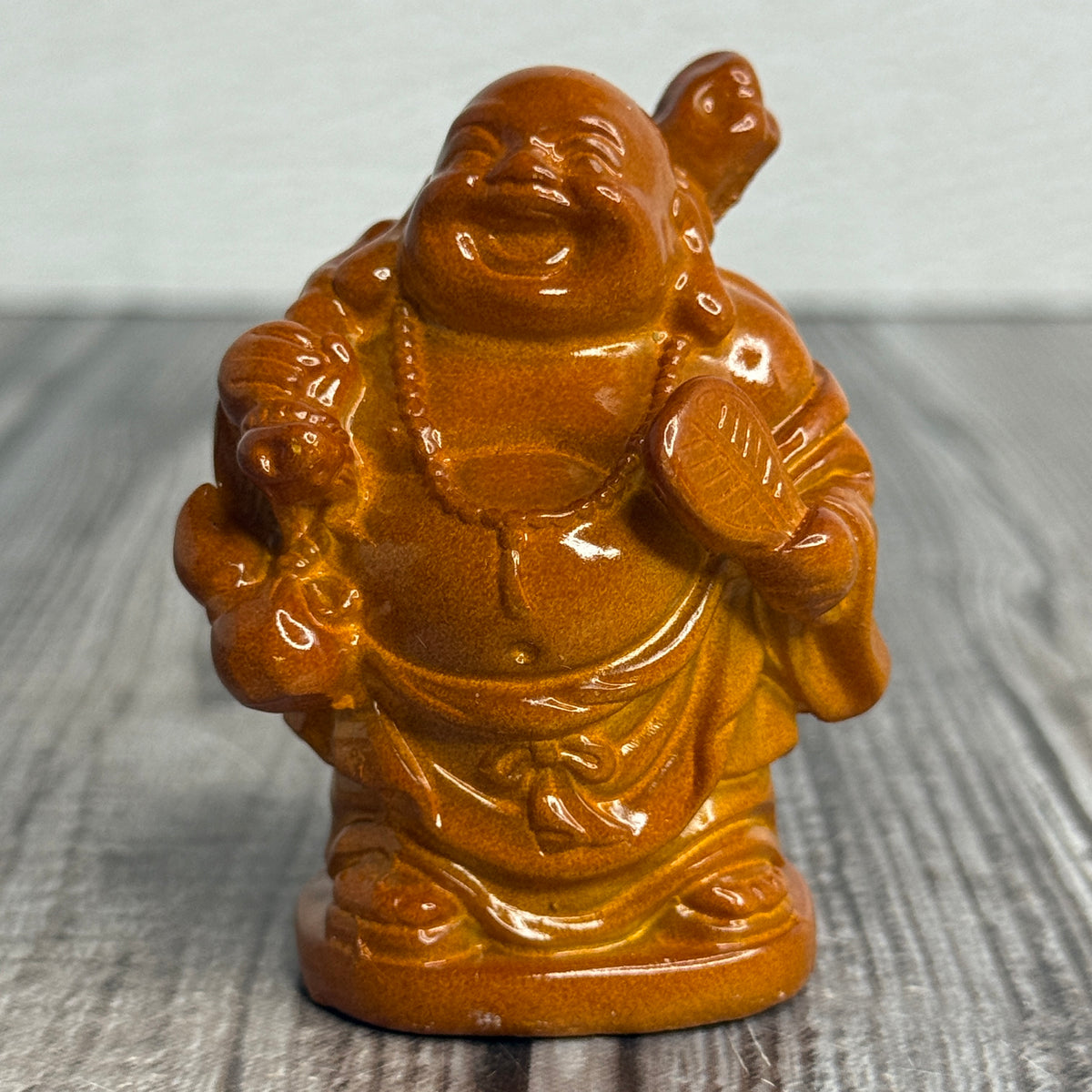 Wood Buddha Feng Shui Figurines