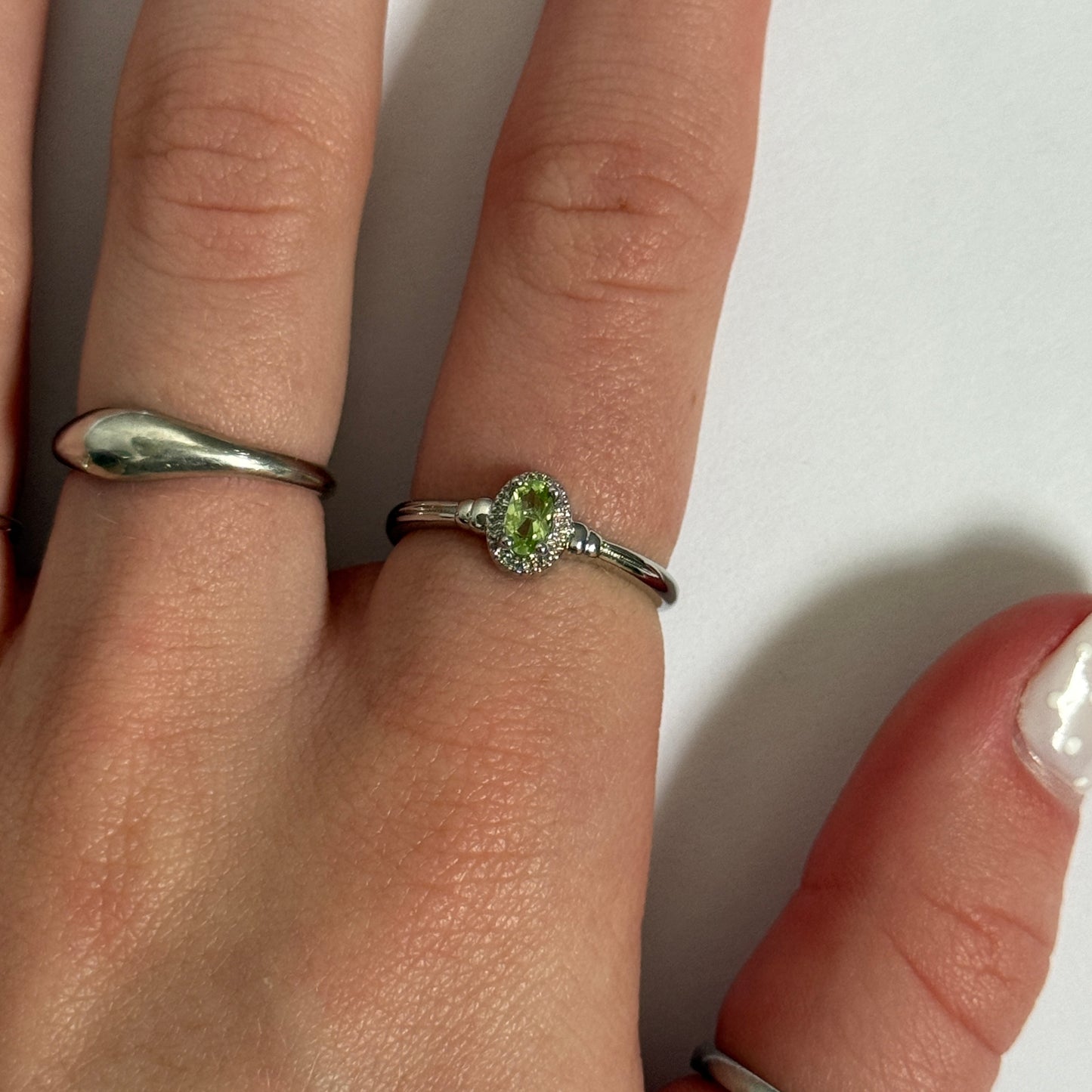 Ring Sterling Silver Over Nickel Free Material