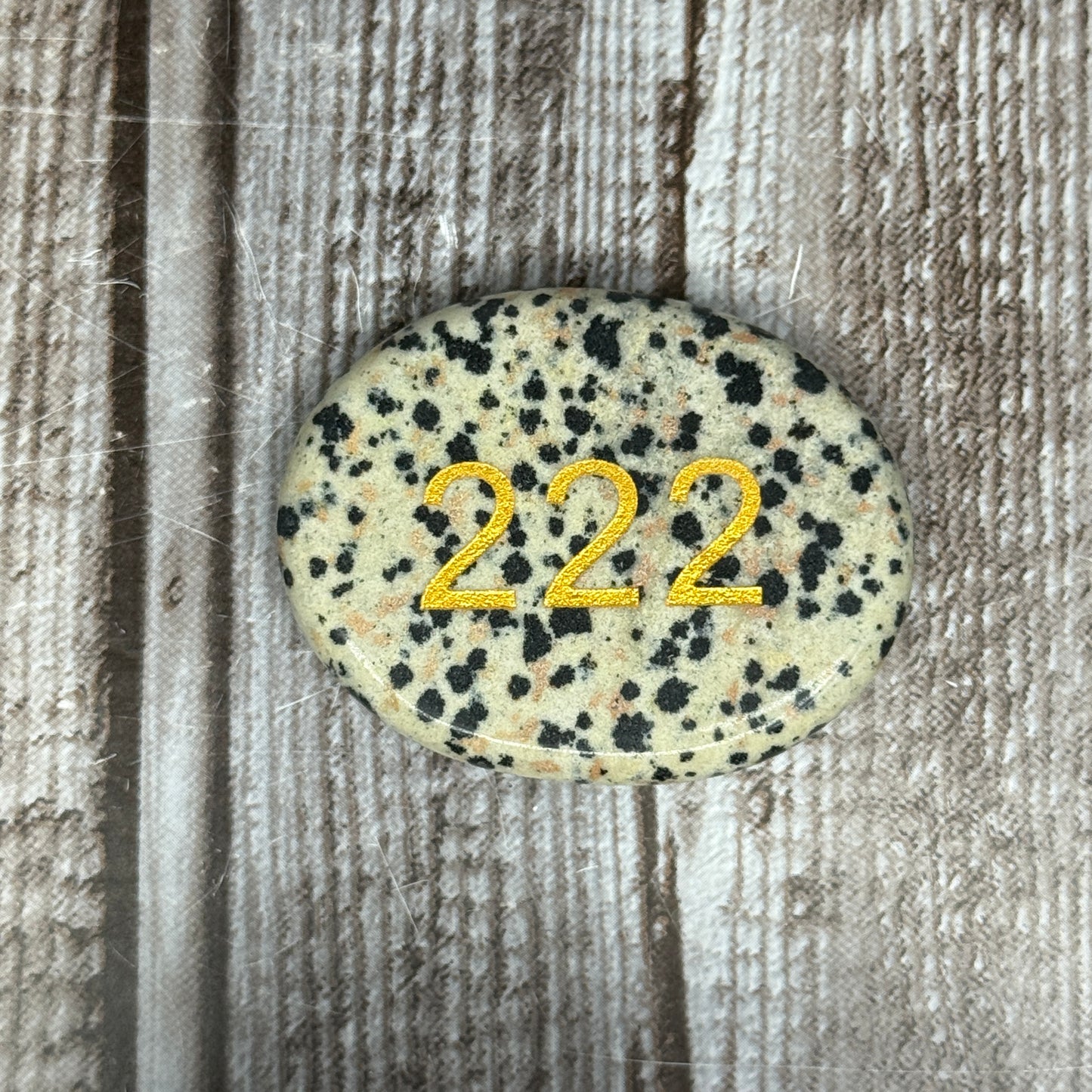 Angel Number Worry Stone