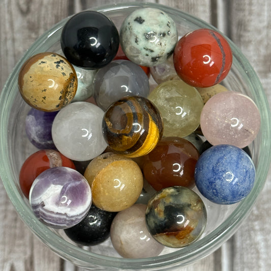 Mini Crystal Spheres