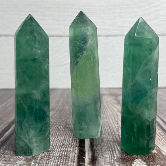 Green Fluorite Tower