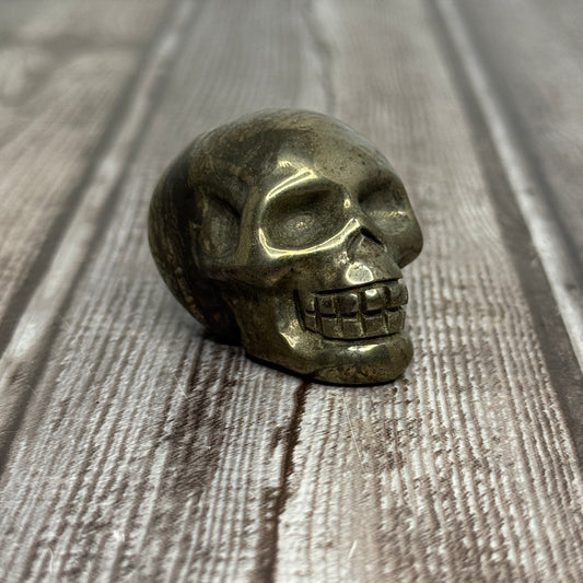 Pyrite Skull
