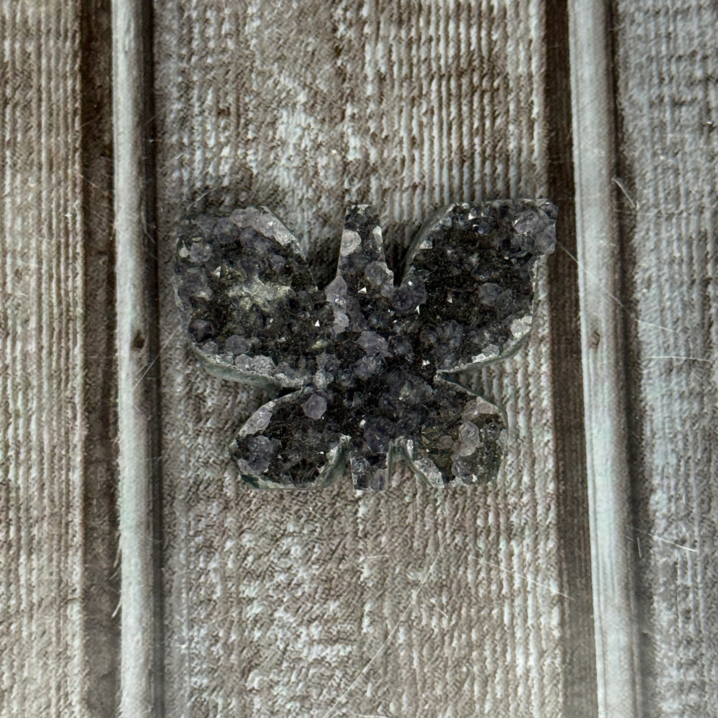 Amethyst Cluster Butterfly