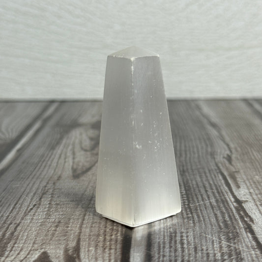 Selenite Polished Tower