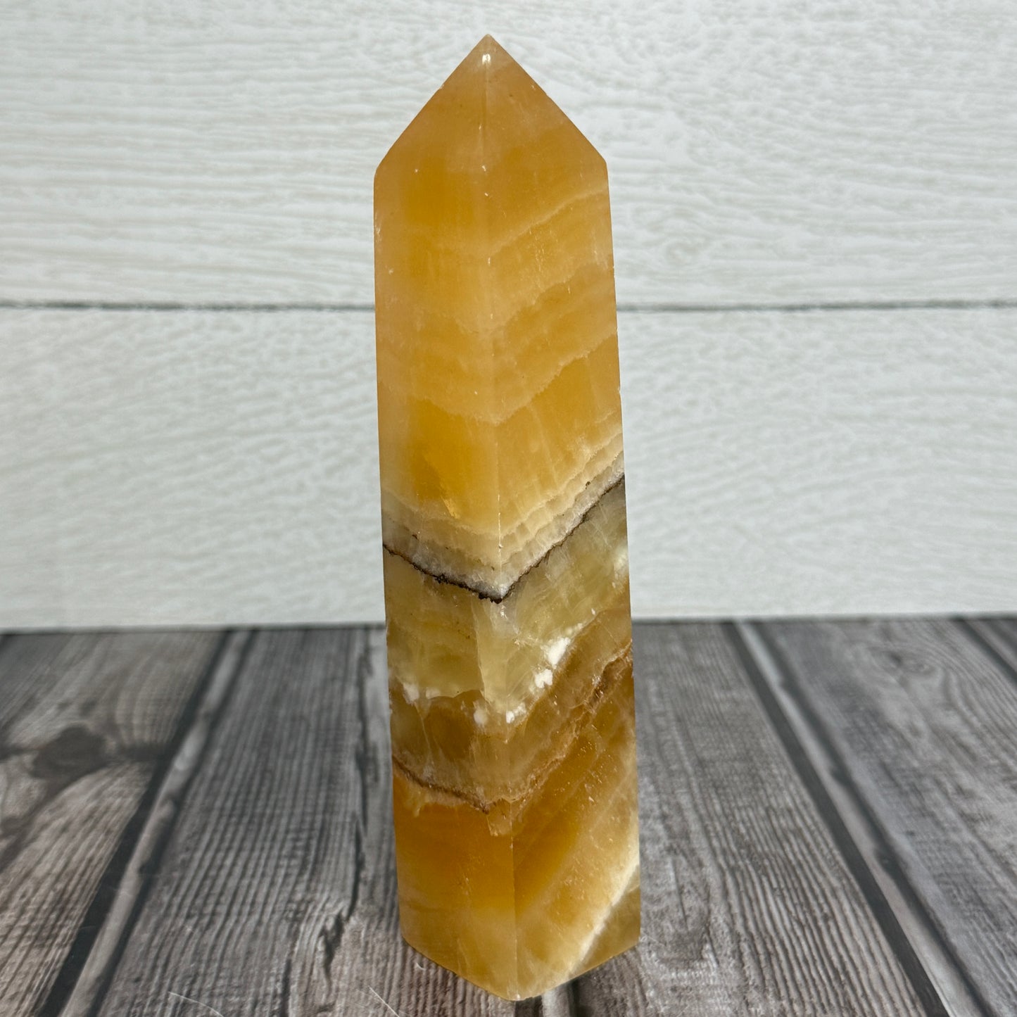Orange Calcite Tower