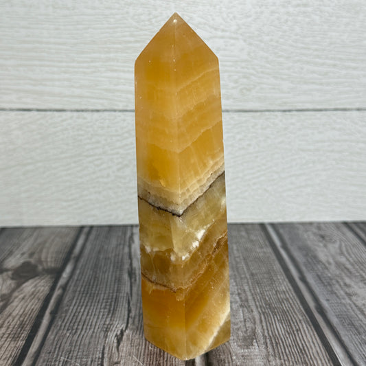 Orange Calcite Tower