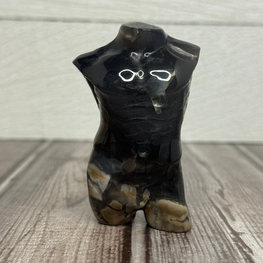 Volcano Agate Man Body
