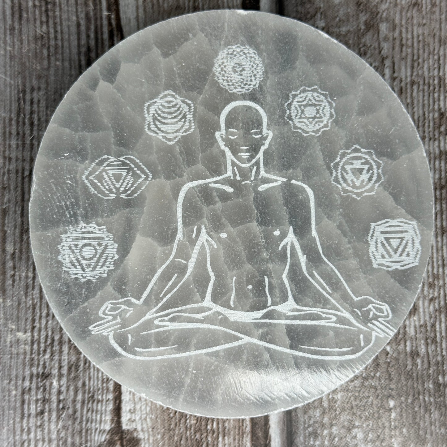 Selenite Charging Plates