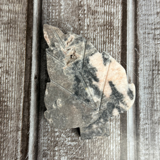 Rhodonite Leaf