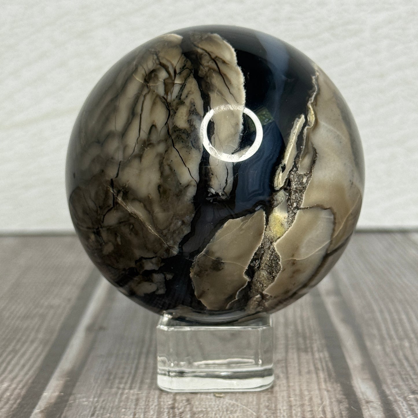Volcano Agate Sphere