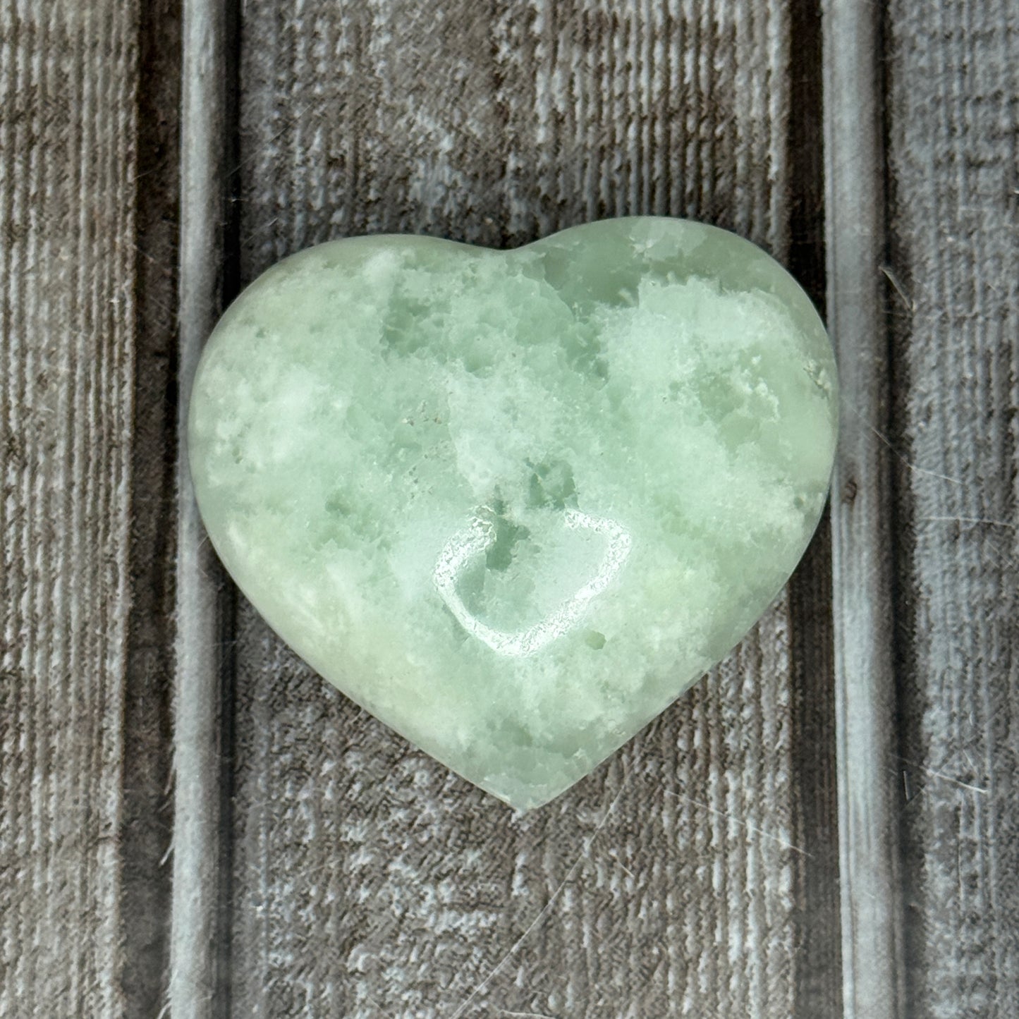 Caribbean Calcite Heart