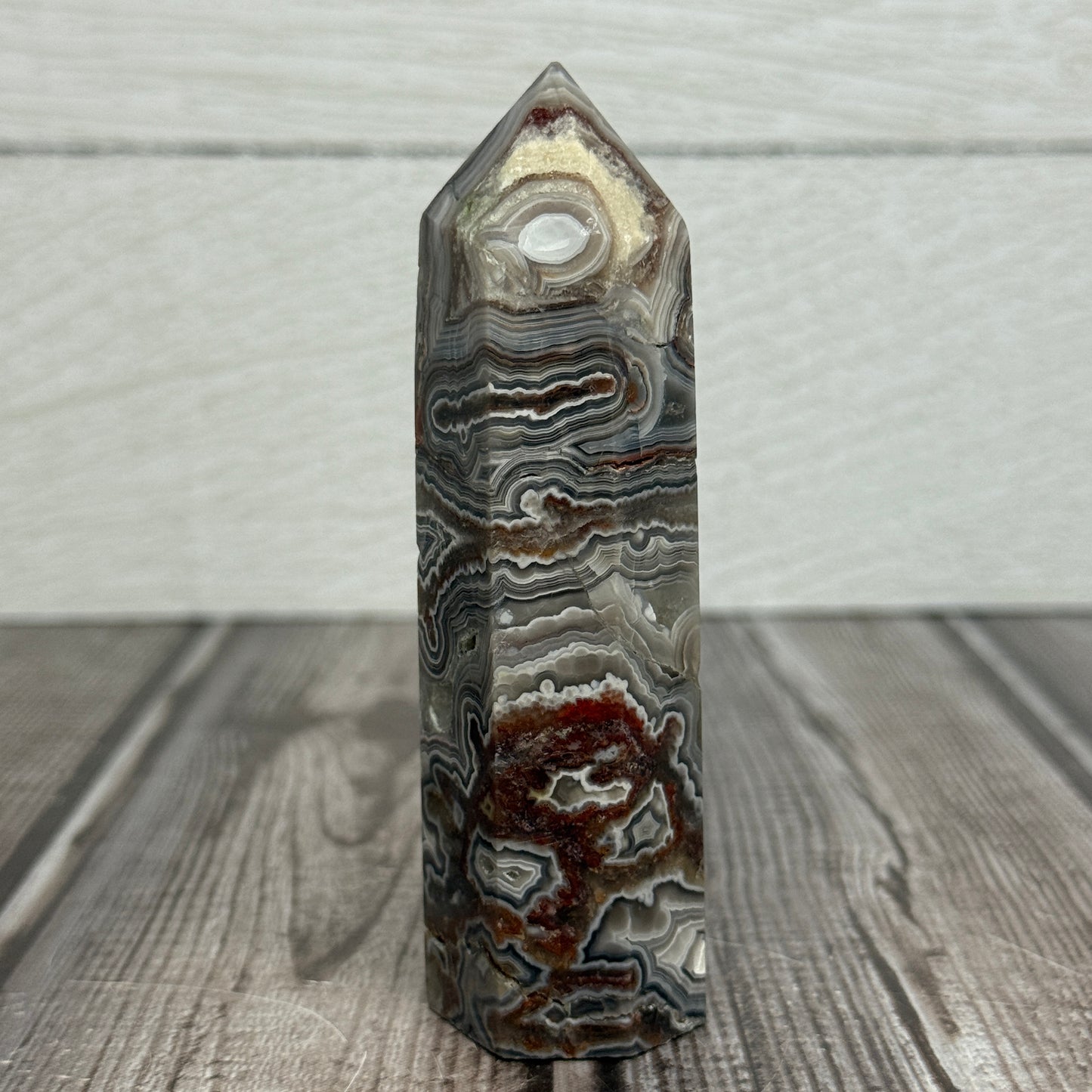 Mexican Lace Agate Tower