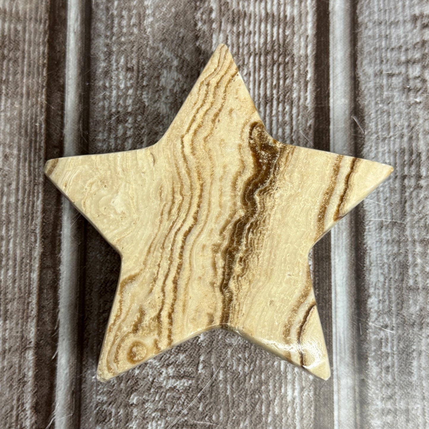Chocolate Calcite Star