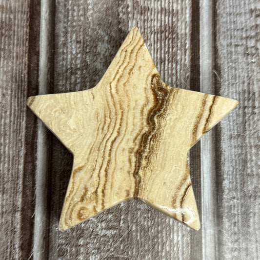 Chocolate Calcite Star