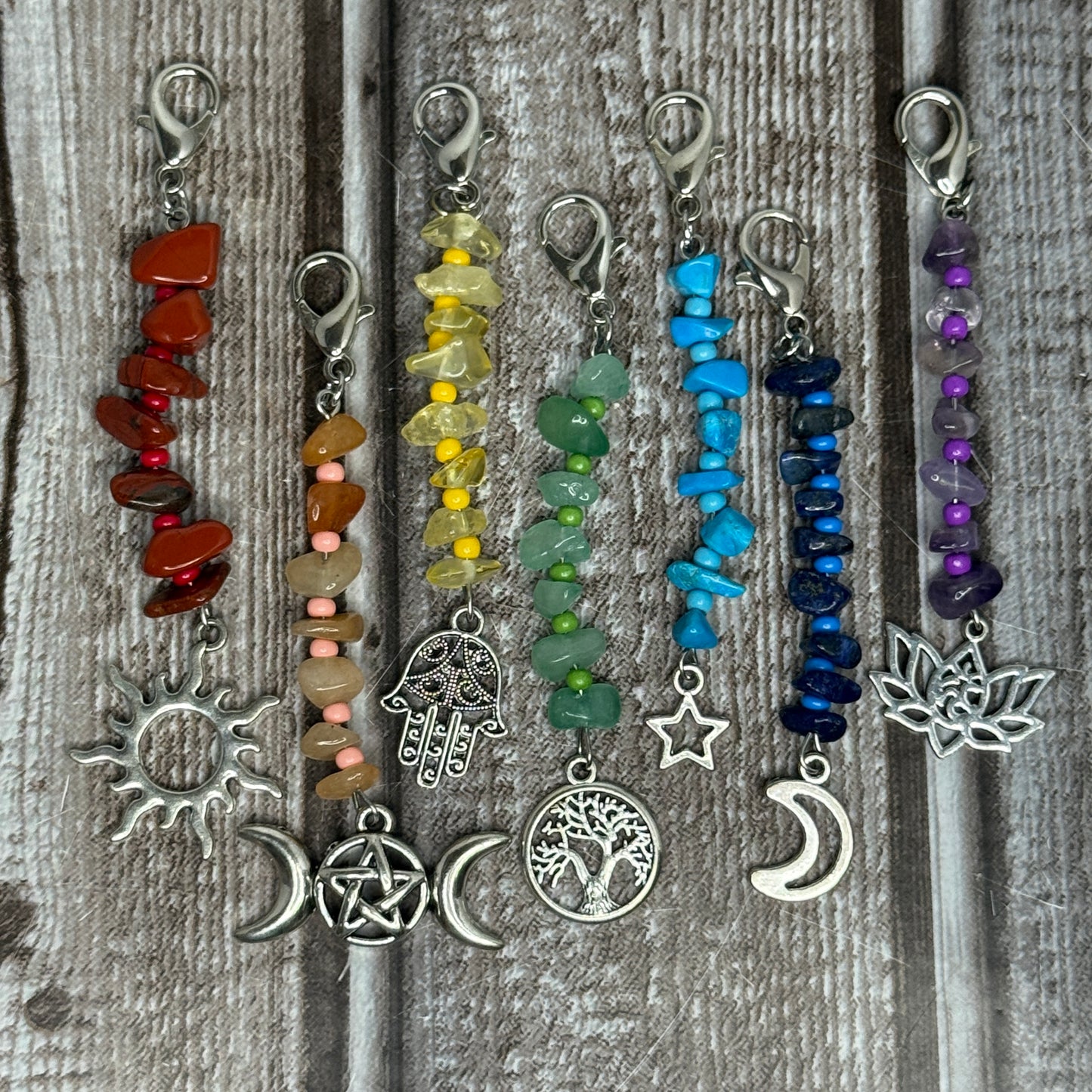 Gemstone Keychain