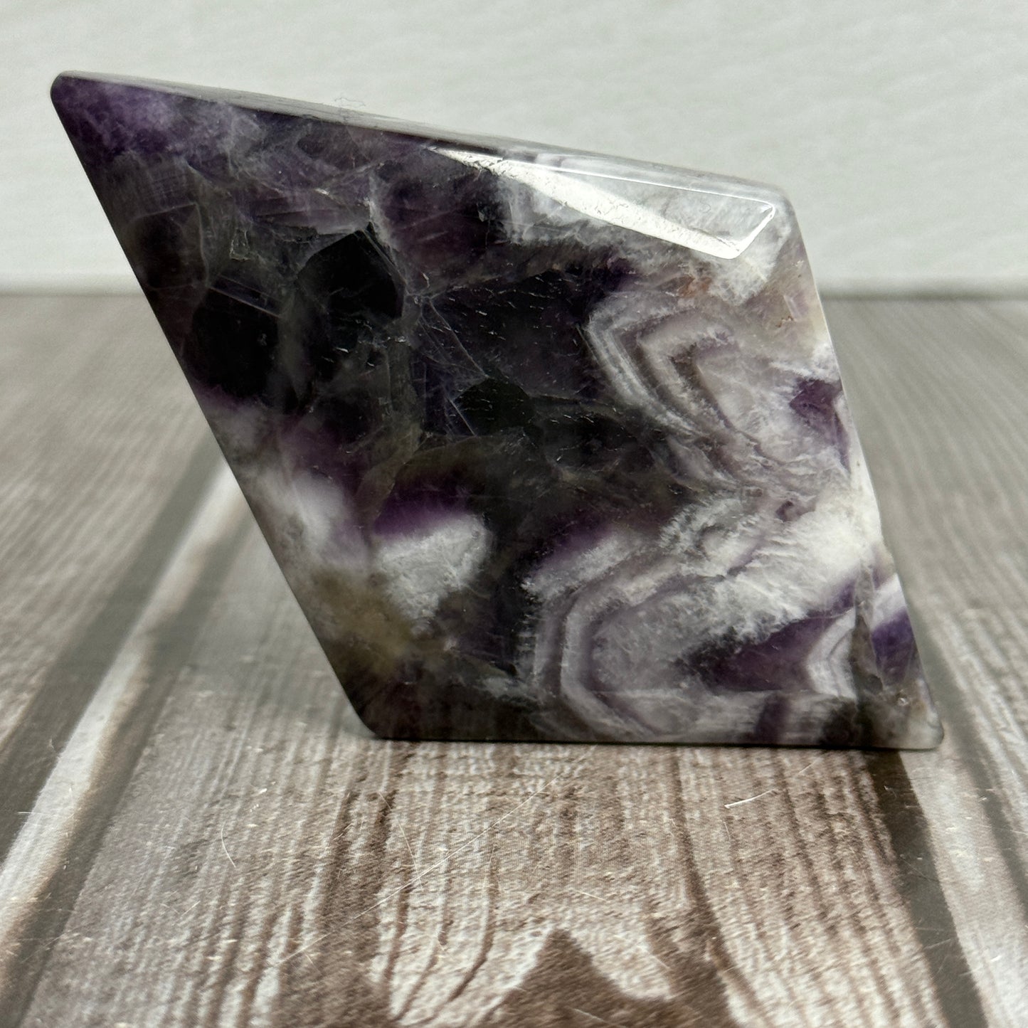 Chevron Amethyst Diamond