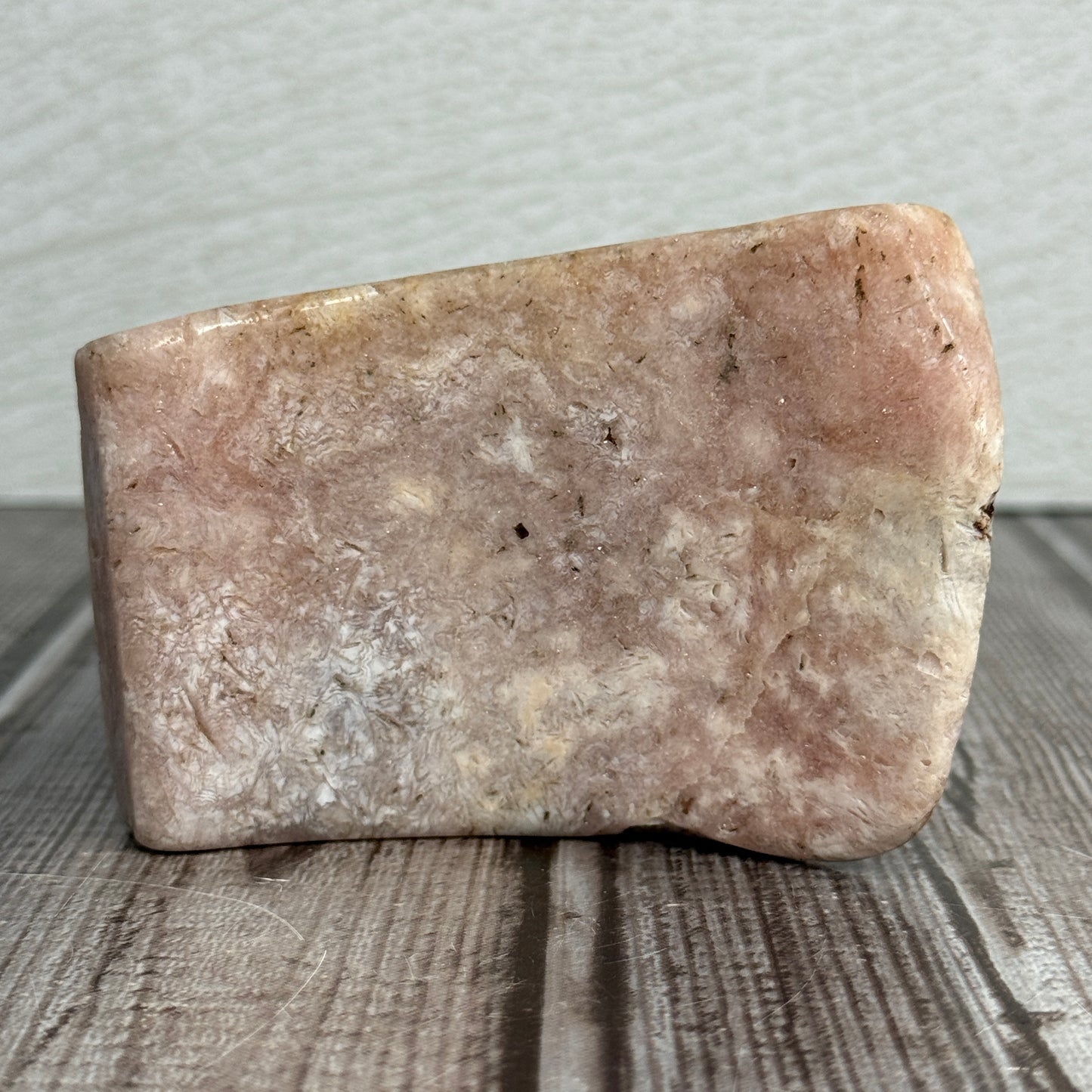 Pink Flower Agate Freeform