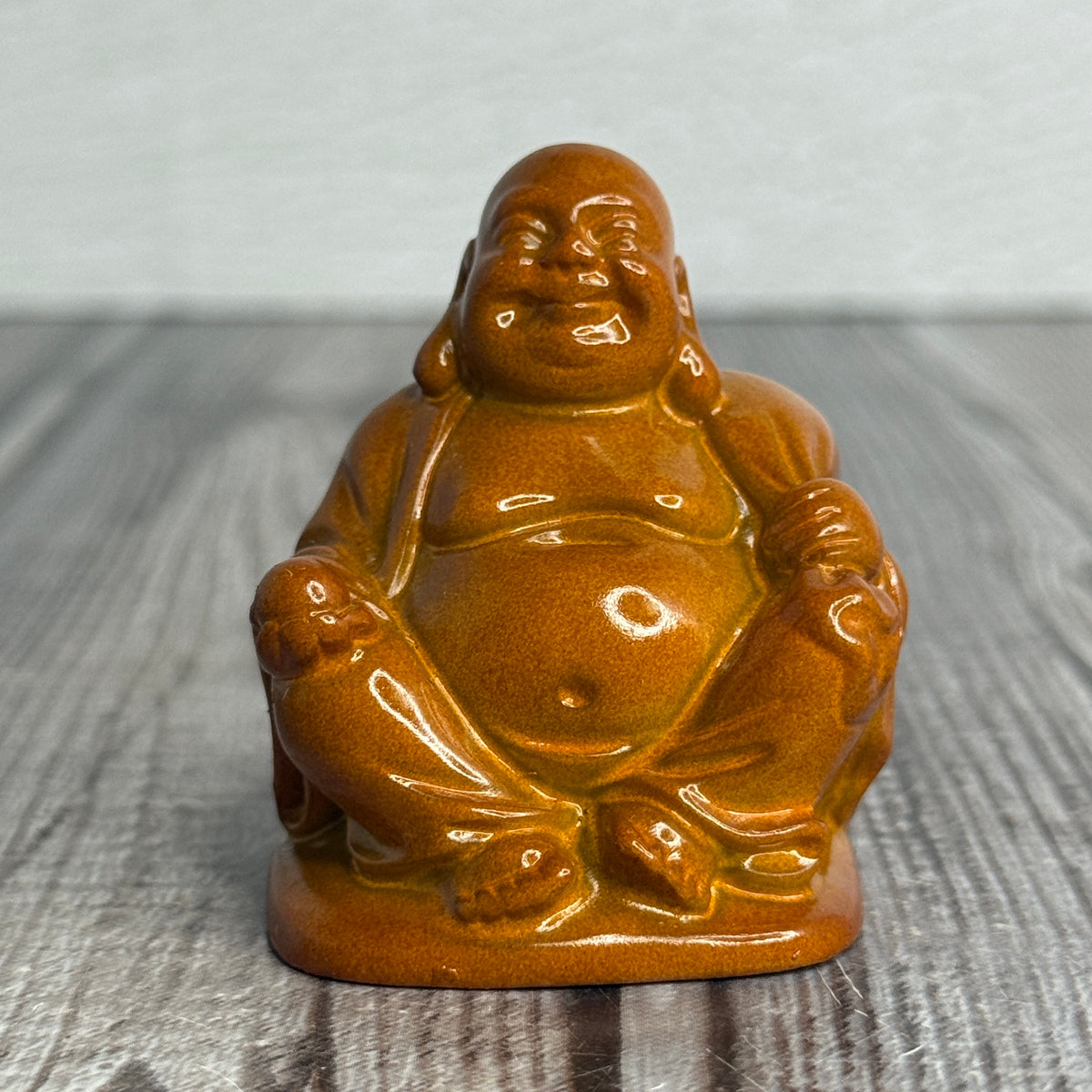 Wood Buddha Feng Shui Figurines