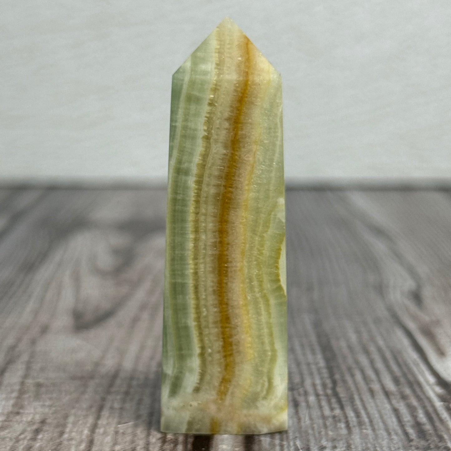 Pistachio Calcite Tower