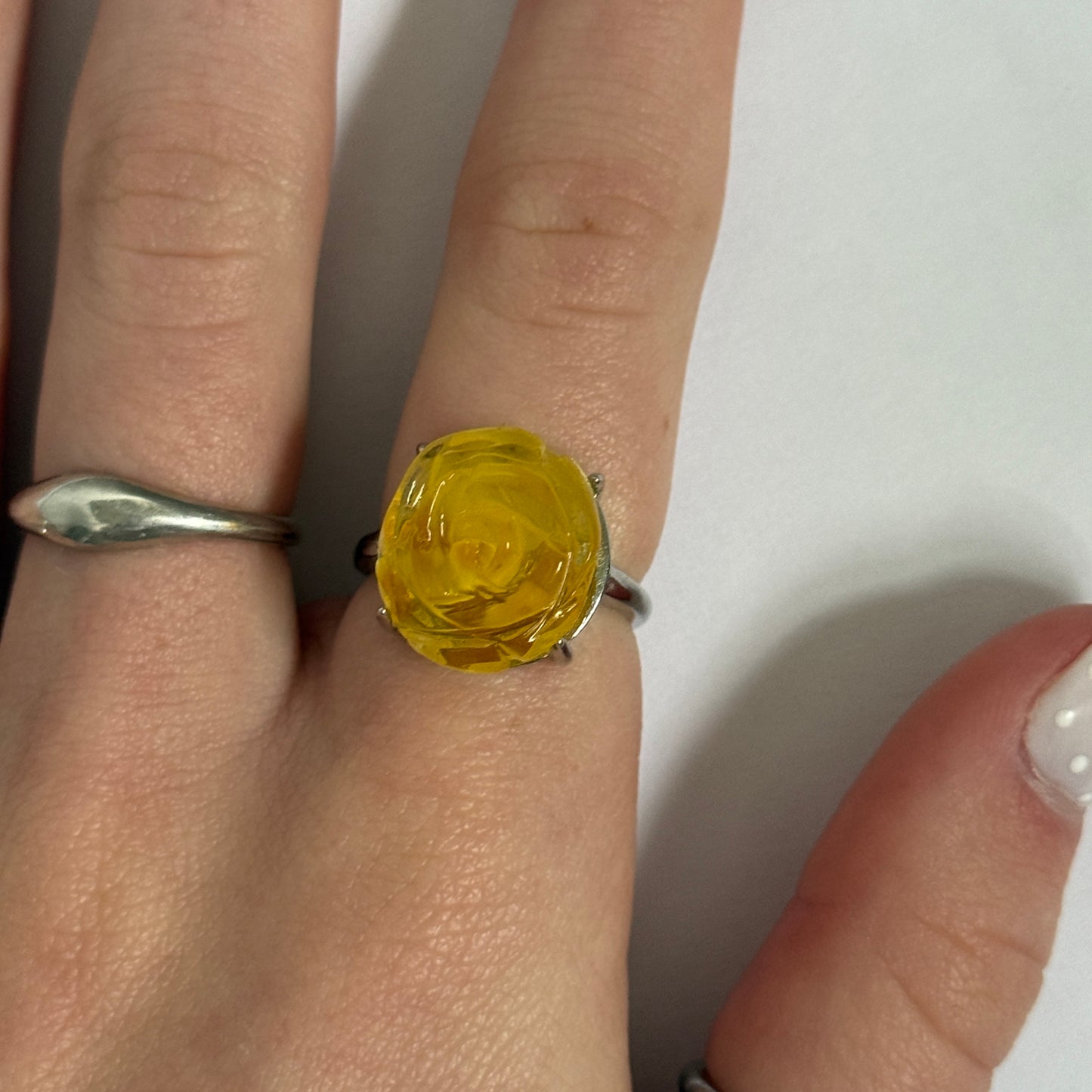 Ring Sterling Silver Over Nickel Free Material
