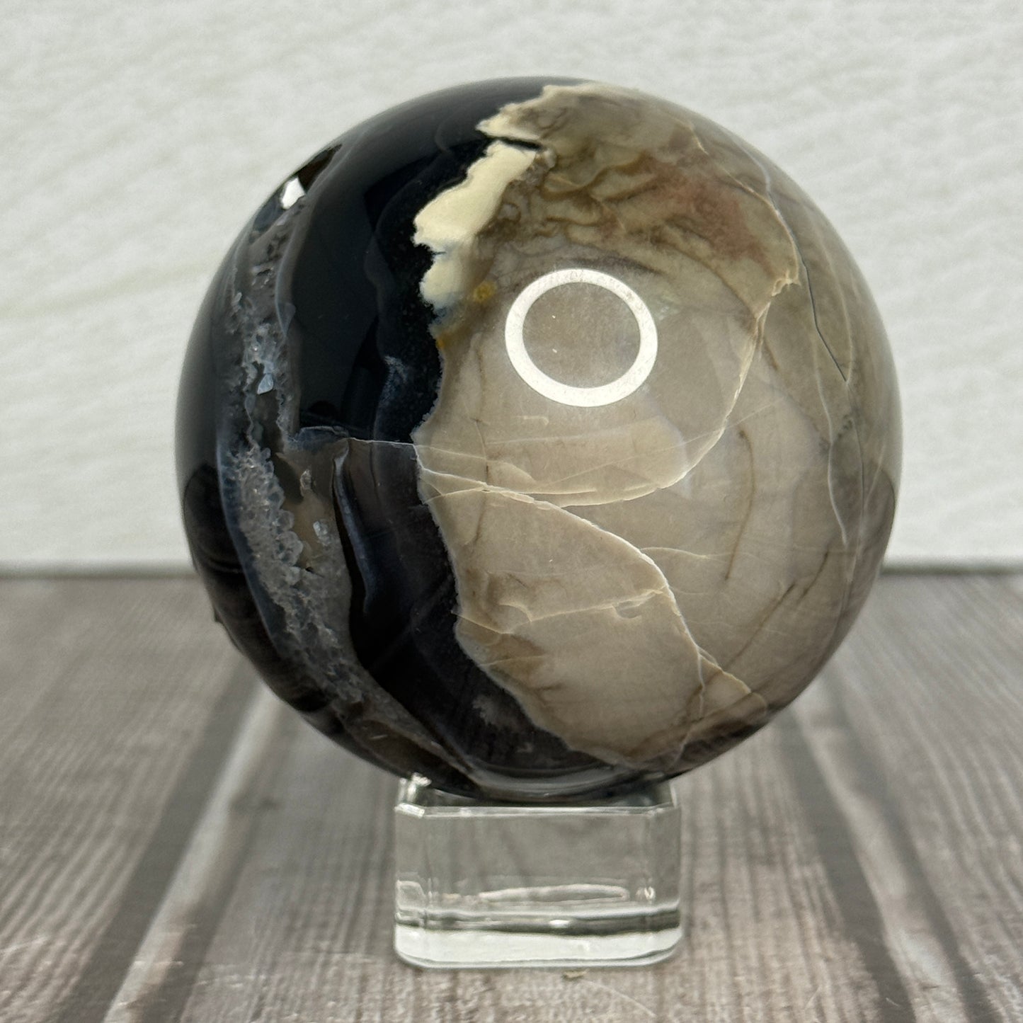 Volcano Agate Sphere