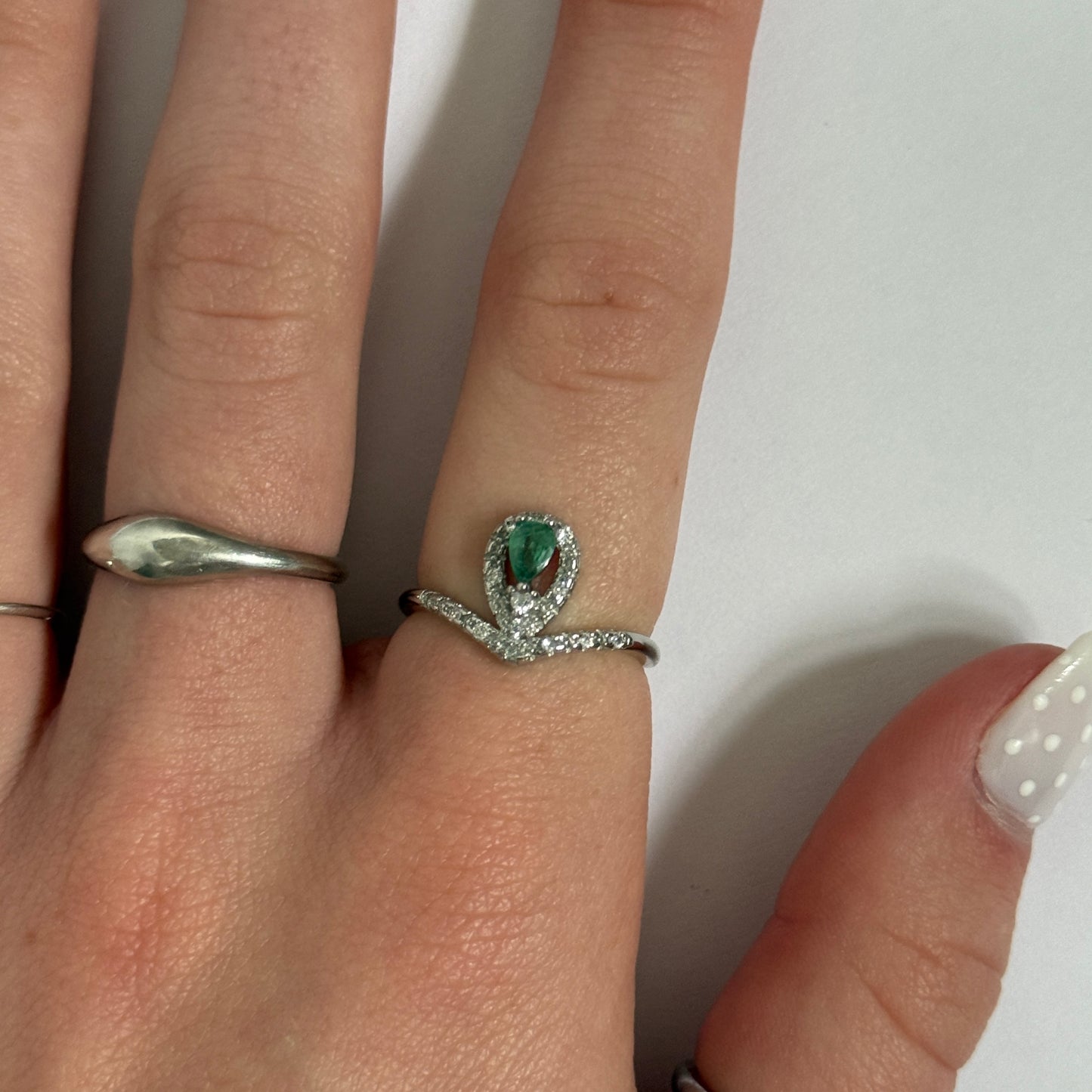 Ring Sterling Silver Over Nickel Free Material