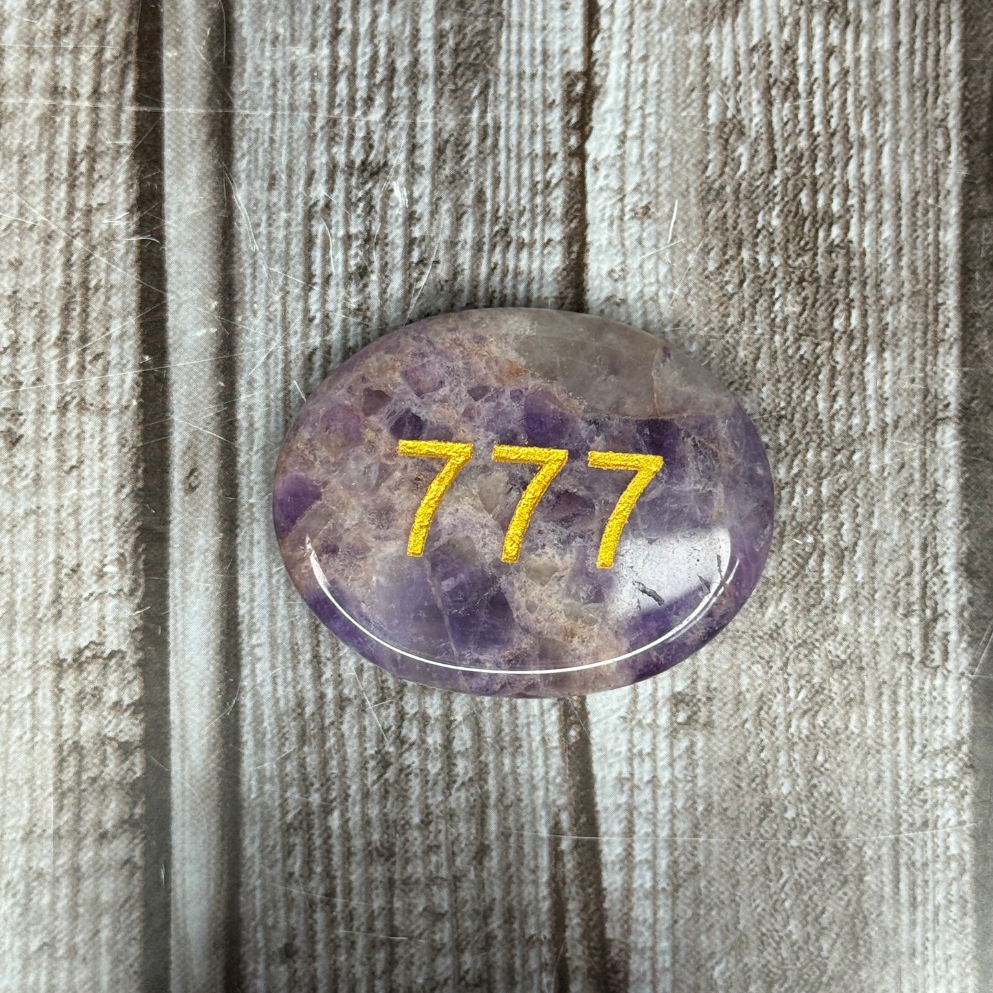 Angel Number Worry Stone