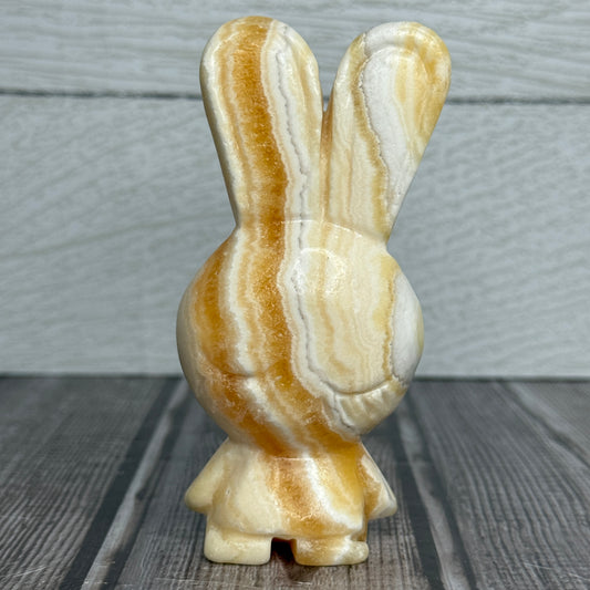 Yellow Calcite Rabbit