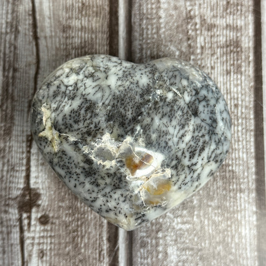 Dendritic Agate Heart