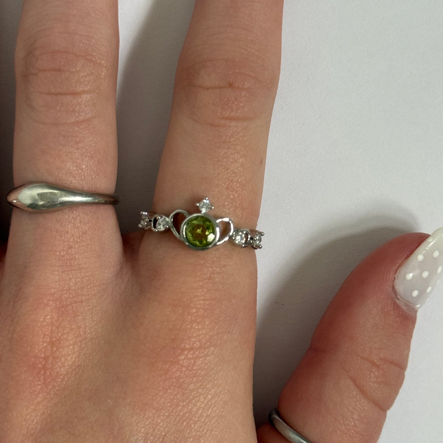 Ring Sterling Silver Over Nickel Free Material