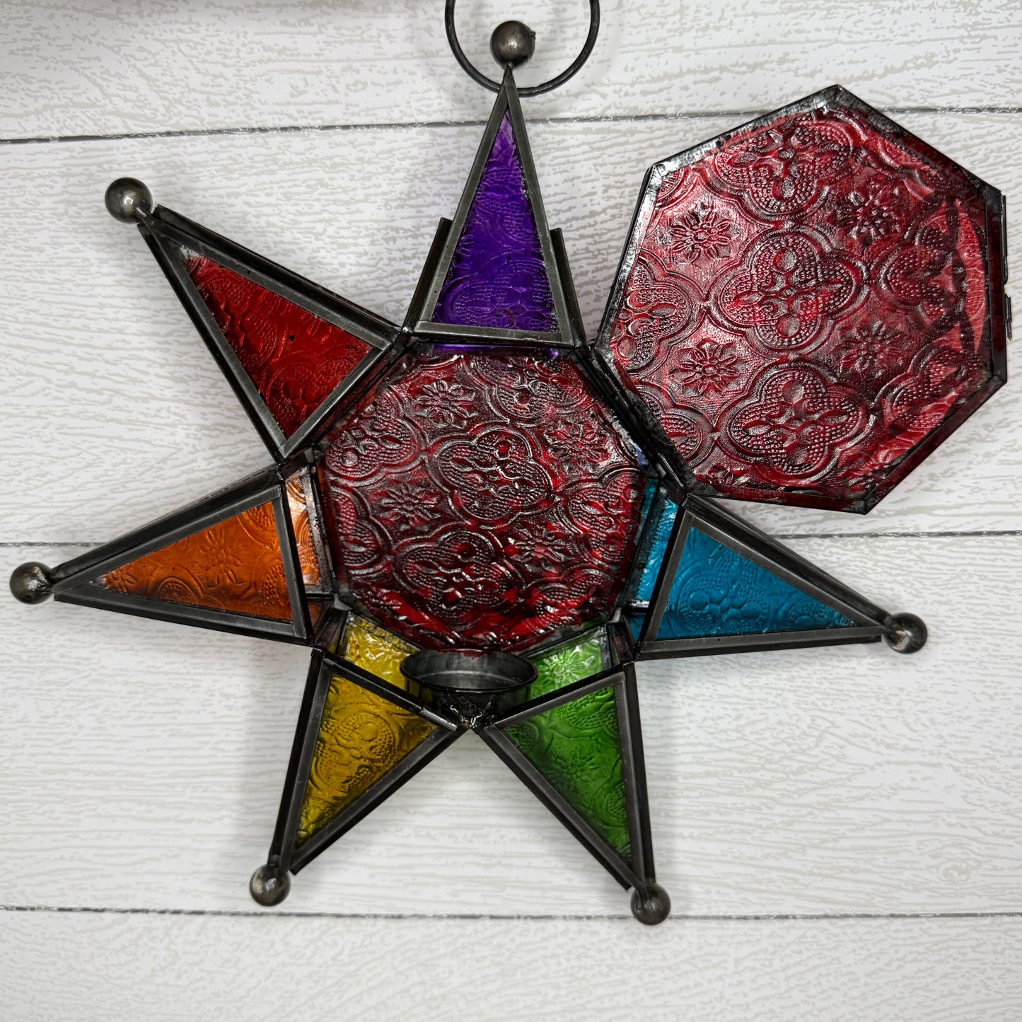 Glass & Metal Lantern
