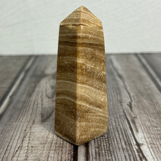Chocolate Calcite Tower