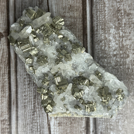 Pyrite & Quartz