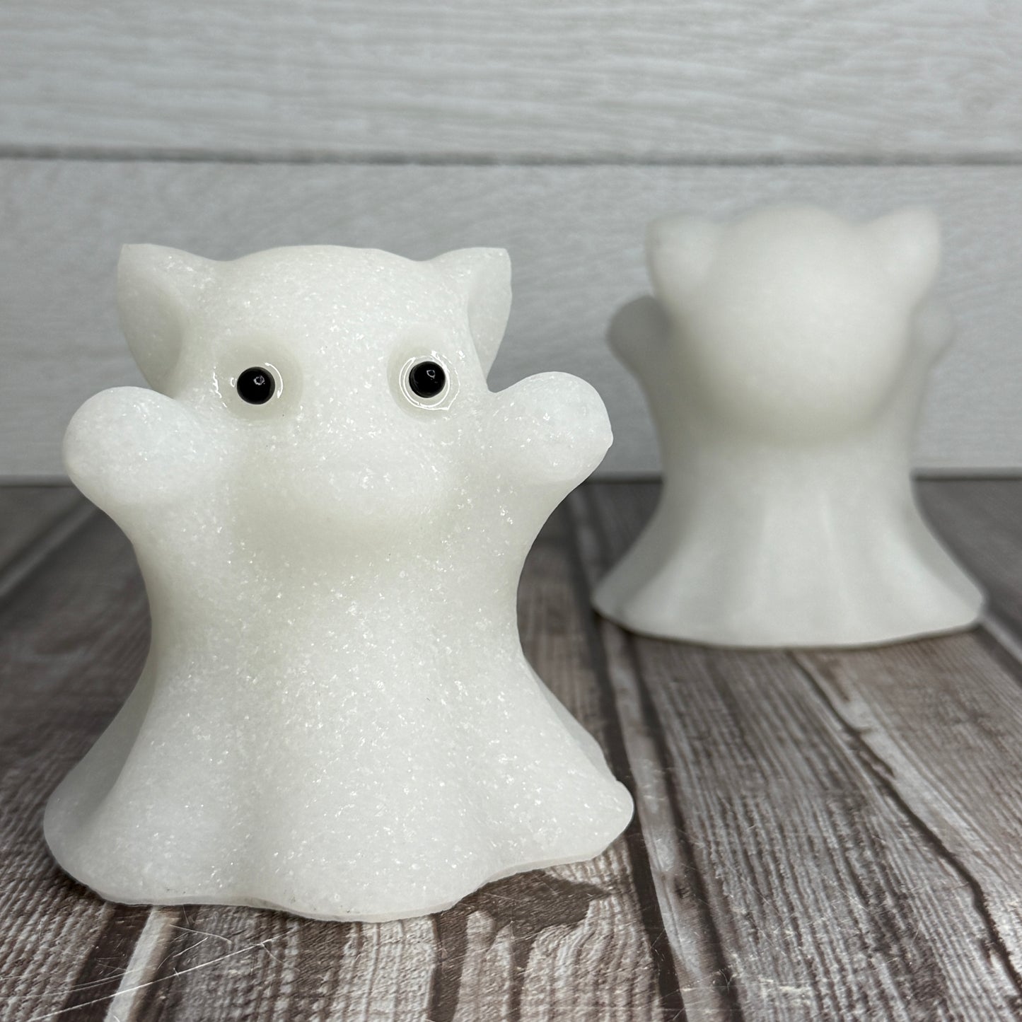 White Jade Cat Ghost