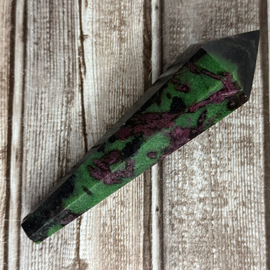 Ruby in Zoisite Wand