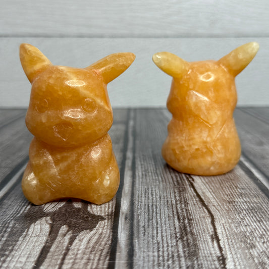 Yellow Calcite Pikachu
