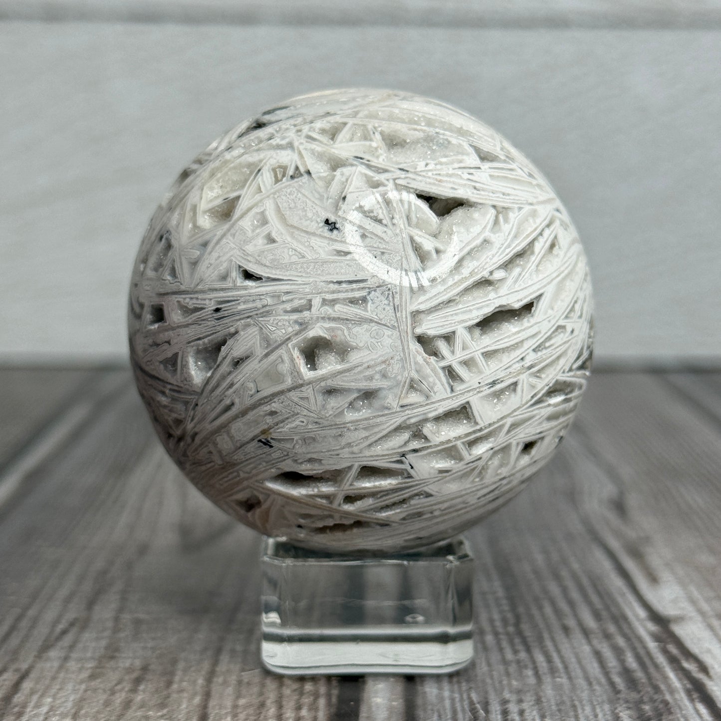 Mexican Lace Agate Sphere
