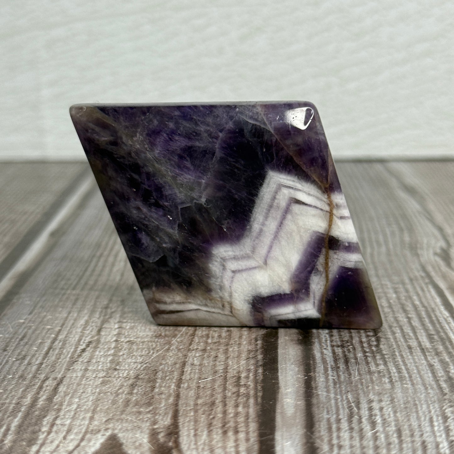 Chevron Amethyst Diamond