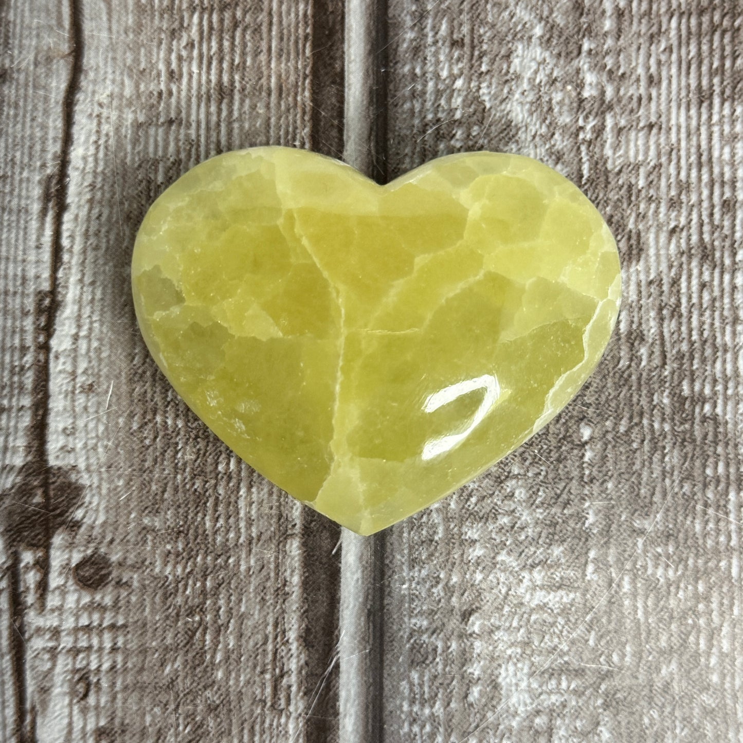 Lemon Calcite Carving