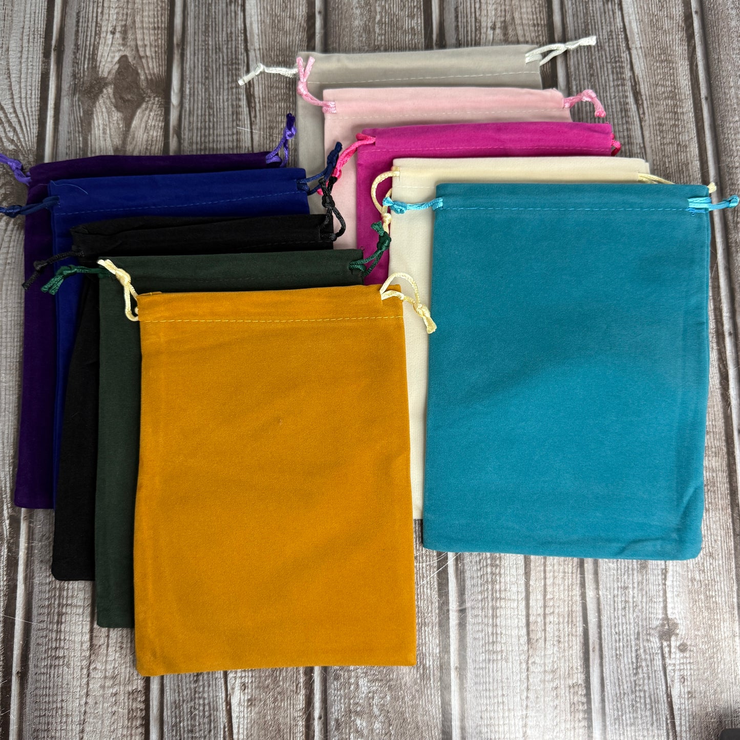 Plain Velvet Bag