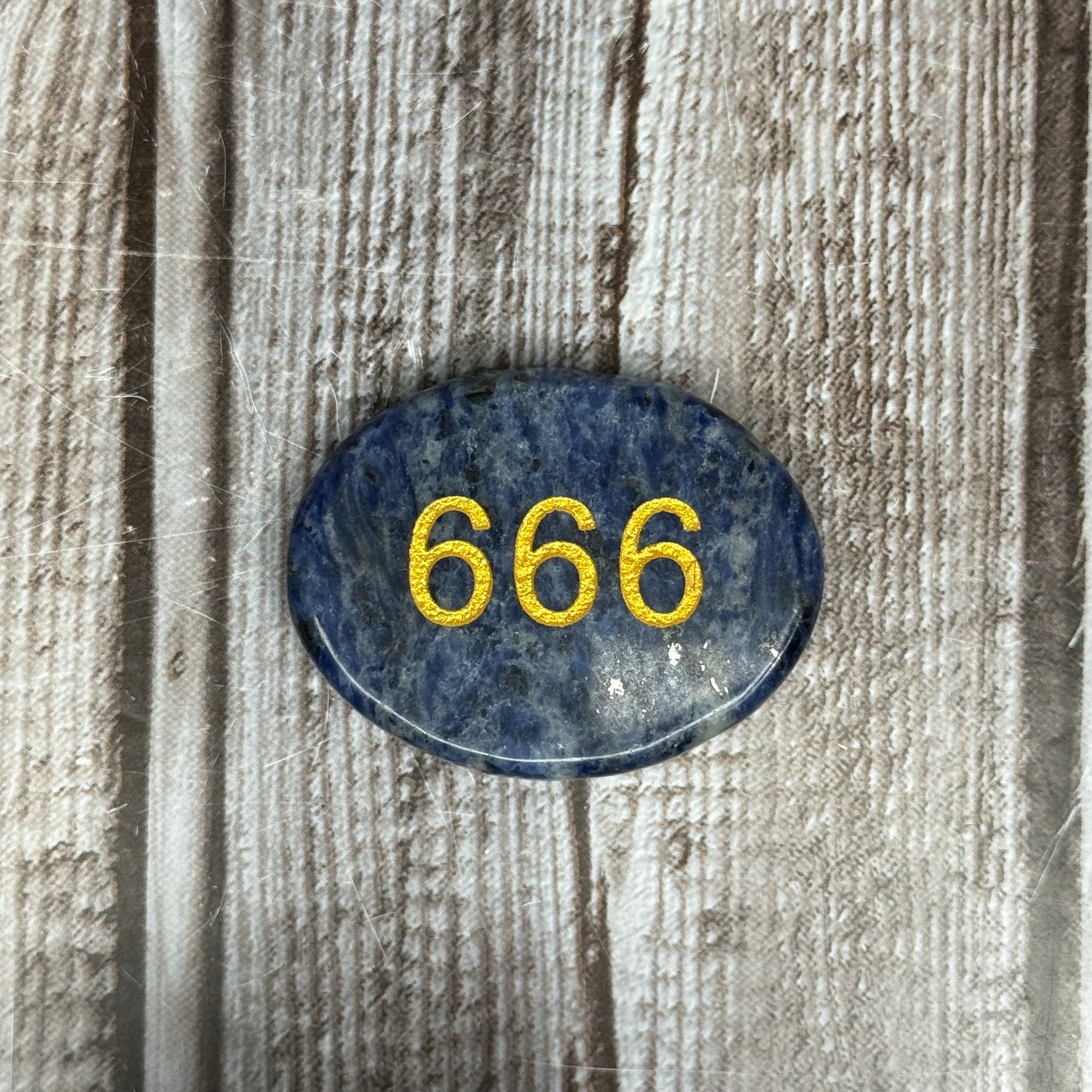 Angel Number Worry Stone