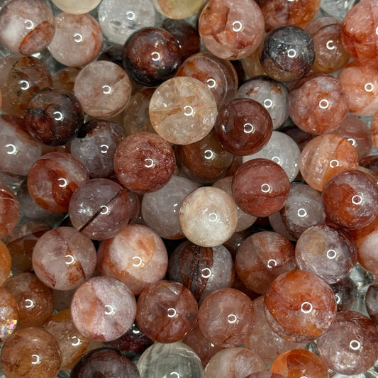 Mini Fire Quartz Sphere