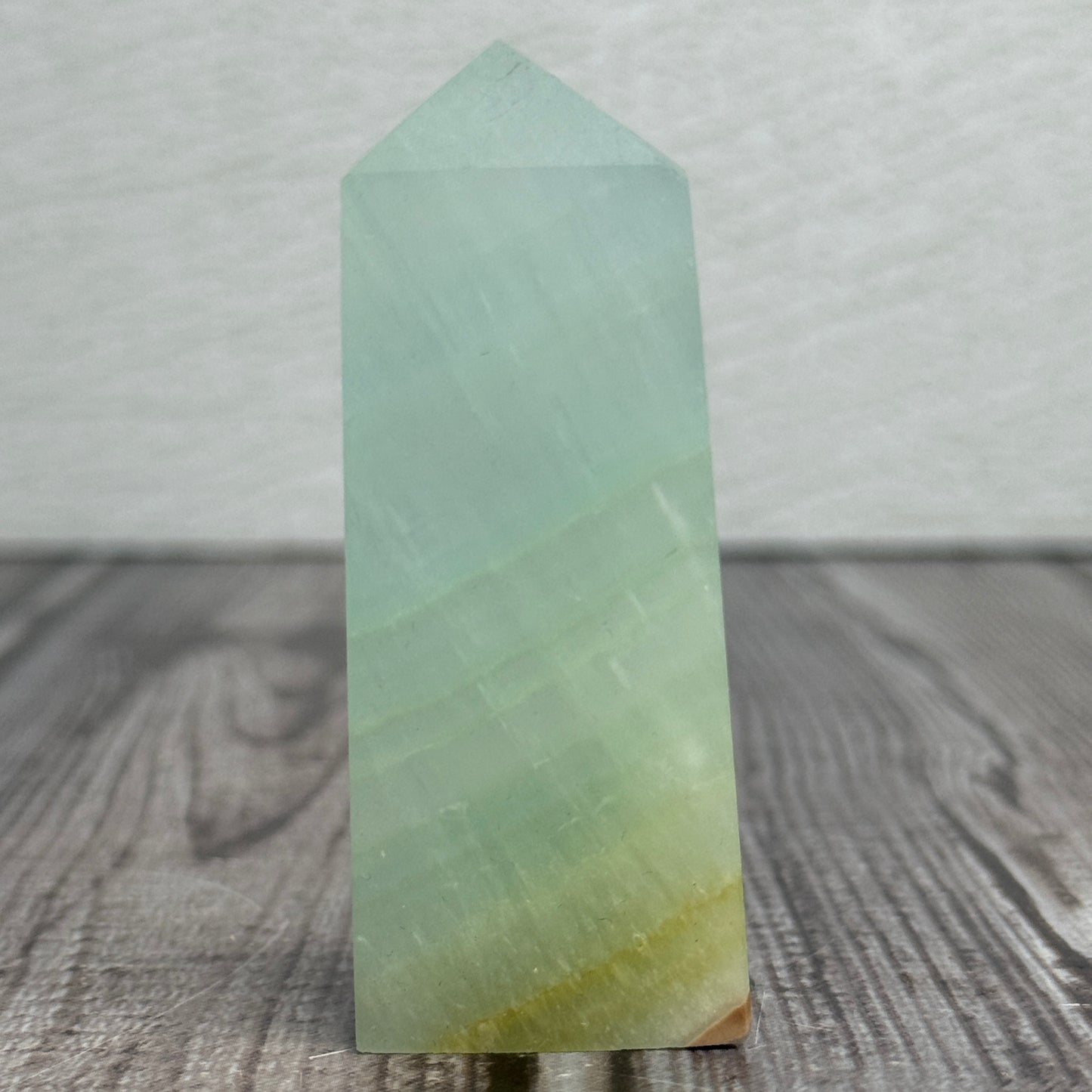 Pistachio Calcite Tower