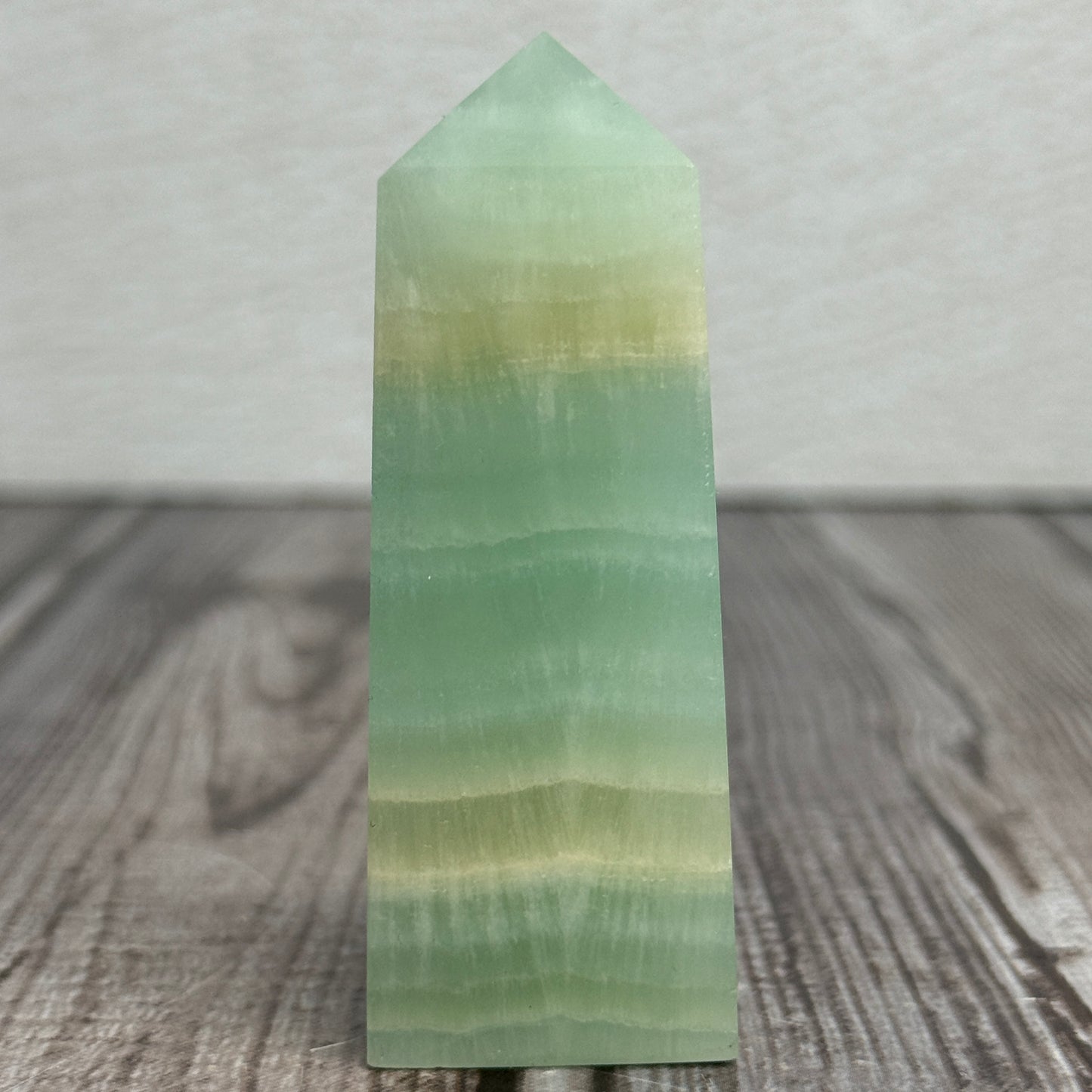 Pistachio Calcite Tower