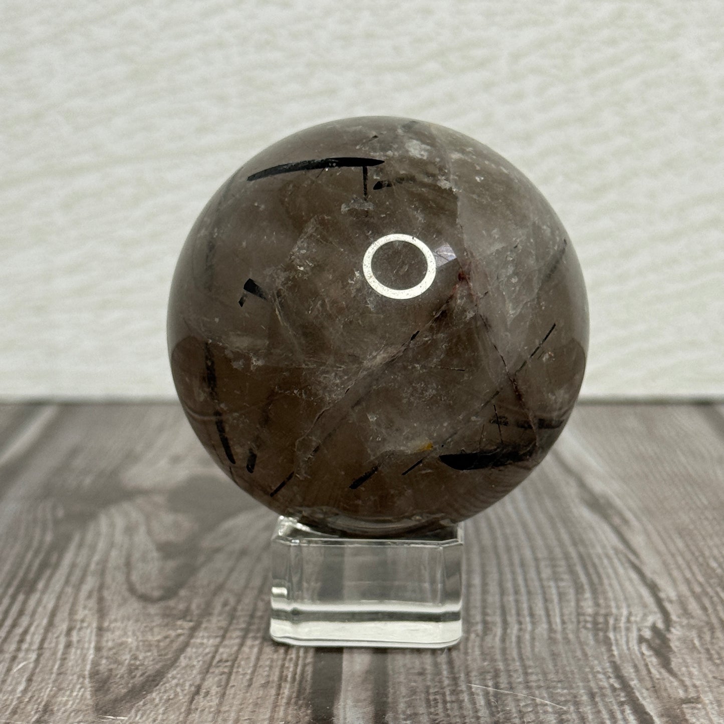 Black Rutilated Sphere