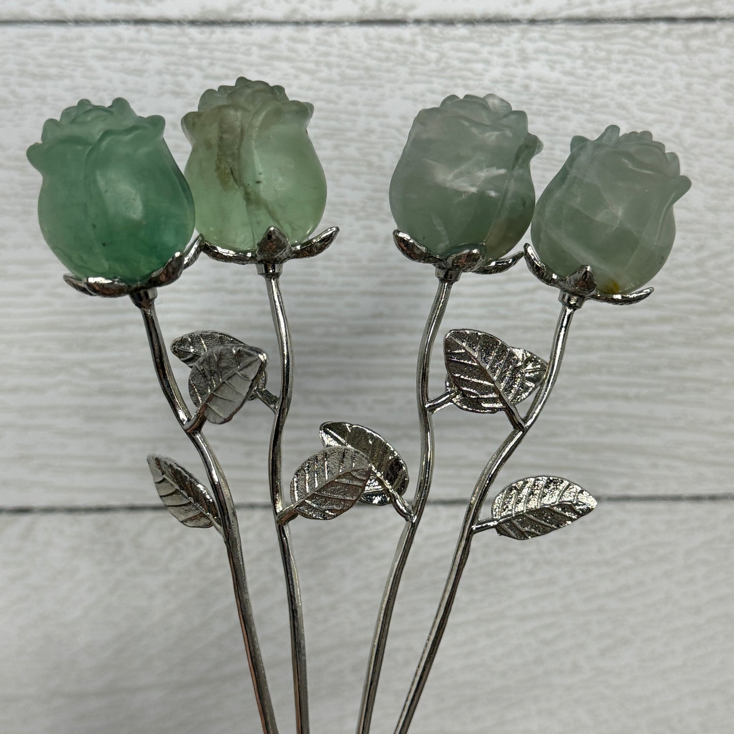 Crystal Rose w/Stem